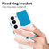 Samsung Galaxy S23+ 5G Sliding Camera Cover Design Phone Case with Ring Holder - Pink