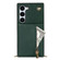 Samsung Galaxy S23+ 5G Cross-body Zipper Square TPU+PU Back Cover Case - Green