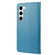 Samsung Galaxy S23+ 5G Butterfly Flower Pattern Flip Leather Phone Case - Blue