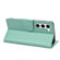 Samsung Galaxy S23+ 5G Butterfly Flower Pattern Flip Leather Phone Case - Green Samsung Galaxy S23+ 5G Butterfly Flower Pattern Flip Leather Phone Case - Green