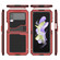 Samsung Galaxy Z Flip4 RedPepper 360 Full Body Rugged Metal Life Waterproof Phone Case  - Red