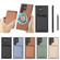 Samsung Galaxy S22+ 5G Carbon Fiber Leather Card Magsafe Magnetic Phone Case - Brown