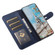 Samsung Galaxy S23+ 5G Embossed Happy Cat Pattern Flip Leather Phone Case - Blue
