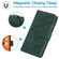 Samsung Galaxy S23+ 5G Skin Feel Multi-card Wallet Leather Phone Case - Green