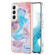 Samsung Galaxy S23+ 5G Electroplating IMD TPU Phone Case - Blue Marble