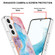 Samsung Galaxy S23+ 5G Electroplating IMD TPU Phone Case - Blue Marble