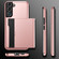 Samsung Galaxy S23+ 5G Shockproof Armor Phone Case with Card Slot - Red