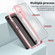 Samsung Galaxy S23+ 5G Clear TPU Color PC Frame Phone Case - Pink
