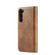 Samsung Galaxy S23+ 5G DG.MING Crazy Horse Texture Detachable Magnetic Leather Case - Brown