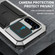 Samsung Galaxy S23+ 5G R-JUST Sliding Camera Design Life Waterproof Dustproof Shockproof Phone Case - Silver