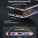 Samsung Galaxy S23+ 5G HD Full Cover Magnetic Metal Tempered Glass Phone Case - Silver