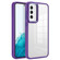 Samsung Galaxy S23+ 5G Clear Acrylic Soft TPU Phone Case - Dark Purple