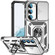 Samsung Galaxy S23+ 5G Sliding Camshield Holder Phone Case - Silver