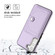 Samsung Galaxy S23+ Shockproof Leather Phone Case with Card Holder - Purple