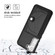 Samsung Galaxy S23+ Shockproof Leather Phone Case with Card Holder - Black