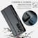 Samsung Galaxy S23+ 5G CaseMe 023 Butterfly Buckle Litchi Texture RFID Anti-theft Leather Phone Case - Black