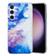 Samsung Galaxy S23+ 5G IMD Shell Pattern TPU Phone Case - Sky Blue Purple Marble