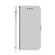 Samsung Galaxy A14 5G Imitated Mirror Surface Leather Phone Case - Silver