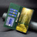 Samsung Galaxy A14 5G BF10 Color Block Magnetic Flip Leather Phone Case - Green