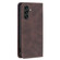 Samsung Galaxy A14 5G Magnetic RFID Blocking Anti-Theft Leather Phone Case - Brown