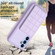 Samsung Galaxy A14 4G / 5G Grid Card Slot Holder Phone Case - Light Purple