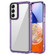 Samsung Galaxy A14 4G/5G Transparent Acrylic + TPU Shockproof Phone Case - Transparent Purple
