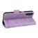 Samsung Galaxy A14 5G Magnetic Clasp Leather Phone Case - Purple