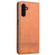 Samsung Galaxy A14 5G AZNS Magnetic Calf Texture Flip Leather Phone Case - Light Brown