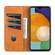 Samsung Galaxy A14 5G AZNS Magnetic Calf Texture Flip Leather Phone Case - Light Brown