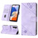 Samsung Galaxy A14 5G Skin-feel Embossed Leather Phone Case - Light Purple