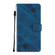 Samsung Galaxy A14 5G Skin-feel Embossed Leather Phone Case - Blue