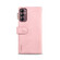 Samsung Galaxy A14 5G ESEBLE Retro Frosted RFID Flip Leather Phone Case - Rose Gold