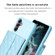 Samsung Galaxy A14 4G / 5G Horizontal Wallet Rhombic Leather Phone Case - Blue