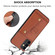 Samsung Galaxy A14 5G Double Buckle Magnetic Phone Case - Brown