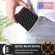 Samsung Galaxy A14 5G / 4G Grid Texture Card Bag Phone Case with Lanyard - Black Samsung Galaxy A14 5G / 4G Grid Texture Card Bag Phone Case with Lanyard - Black