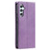 Samsung Galaxy A14 5G / 4G TTUDRCH RFID Retro Texture Magnetic Leather Phone Case - Purple