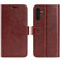 Samsung Galaxy A14 5G R64 Texture Horizontal Flip Leather Phone Case - Brown