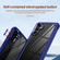 Samsung Galaxy A14 5G Soft TPU Clear PC Shockproof Phone Case - Blue