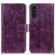 Samsung Galaxy A14 5G Retro Crazy Horse Texture Horizontal Flip Leather Phone Case - Purple