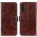 Samsung Galaxy A14 5G Retro Crazy Horse Texture Horizontal Flip Leather Phone Case - Brown