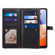 Samsung Galaxy A14 5G ESEBLE Star Series Lanyard Zipper Wallet RFID Leather Case - Black