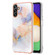Samsung Galaxy A14 5G Electroplating IMD TPU Phone Case - White Marble
