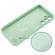 Samsung Galaxy A14 5G Solid Color Liquid Silicone Shockproof Full Coverage Phone Case - Green