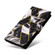 Samsung Galaxy A14 5G Marble Bronzing Stitching Leather Phone Case - Black