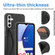 Samsung Galaxy A14 4G / 5G Ultra-thin Shockproof Phone Protective Case with Holder - Black