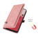 Samsung Galaxy A14 5G Zipper Card Slot Buckle Wallet Leather Phone Case - Pink