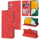Samsung Galaxy A14 5G Fantasy Classic Skin-feel Calfskin Texture PU Phone Case - Red