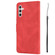 Samsung Galaxy A14 5G Fantasy Classic Skin-feel Calfskin Texture PU Phone Case - Red