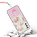 Samsung Galaxy A14 5G / 4G Bronzing Butterfly Flower TPU Phone Case with Lanyard - Peony Samsung Galaxy A14 5G / 4G Bronzing Butterfly Flower TPU Phone Case with Lanyard - Peony