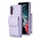 Samsung Galaxy A14 4G / 5G Vertical Wallet Rhombic Leather Phone Case - Purple